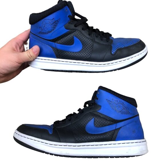 RARE 2010 Nike Air Jordan 1 Alpha 1 'Varsity Royal' Size 10.5 - Picture 8 of 16